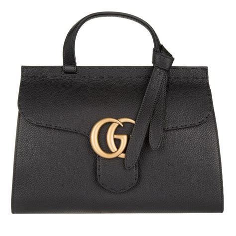 gucci henkeltasche|gucci leather shoulder bag.